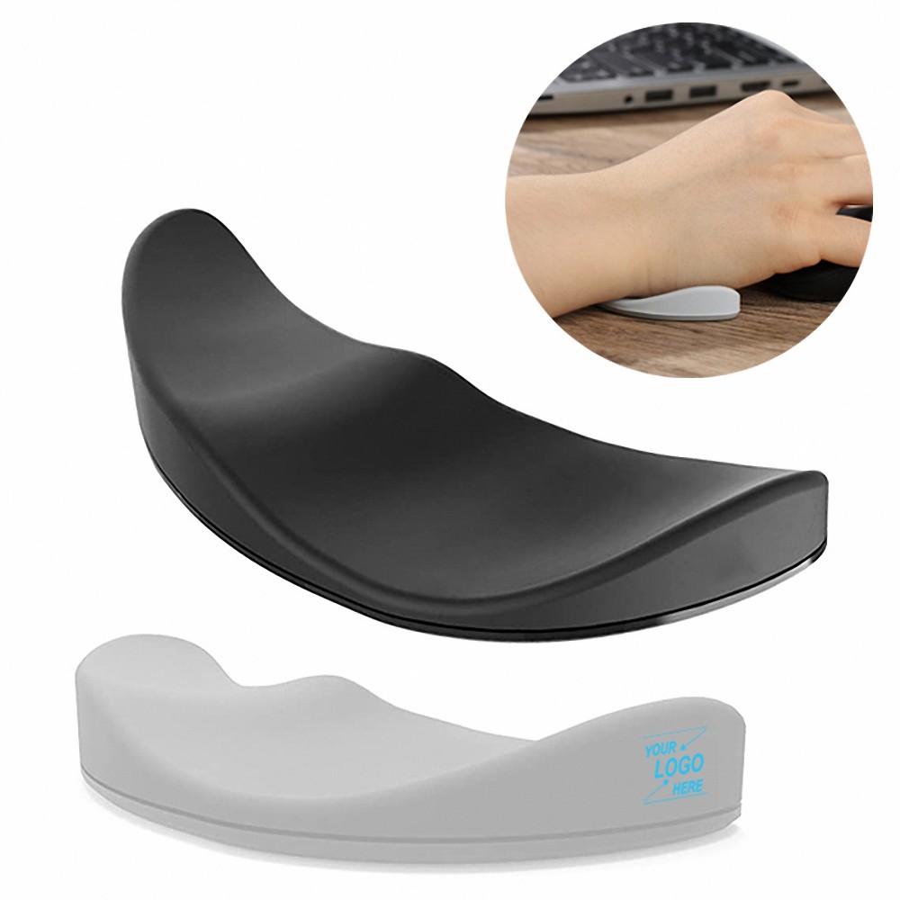 Promotional Silicone Mouse Pad with Wrist Rest