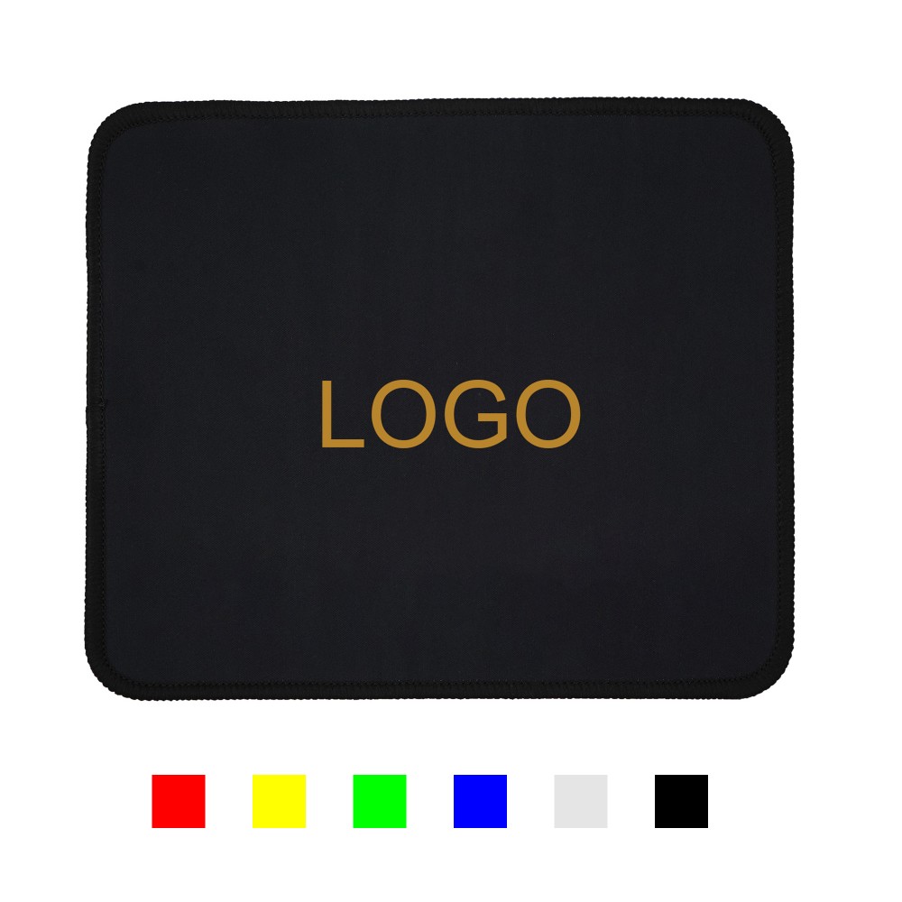 Logo Branded Rectangle Full Color Soft Rubber Mouse Pad