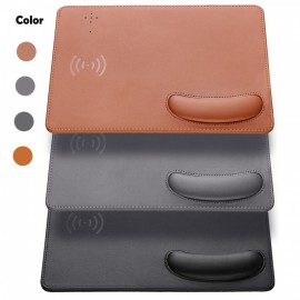 Wireless Charger Mouse Pad With Kickstand with Logo  Wireless Charger Mouse Pad With Kickstand with Logo