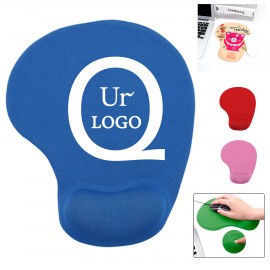 Custom 7.56 X 8.98 X 0.71 Inch Silicone Mouse Pad W/ Wrist Support  Custom 7.56 X 8.98 X 0.71 Inch Silicone Mouse Pad W/ Wrist Support