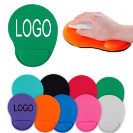 Custom EVA Wrist Support Non-slip Office Mouse Pad 9"x7" with Logo