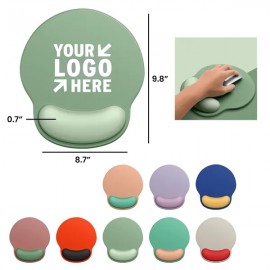 Ergonomic Silicone Mouse Pad Gradient Design Wrist Support Custom Imprinted