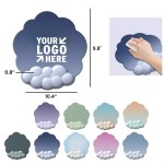 Gradient Cloud Memory Foam Wrist Support Mouse Pad Logo Branded