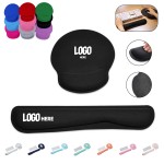 Personalized Keyboard Wrist Support Bar And Mouse Wrist Rest Pad Set