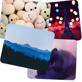 Custom Imprinted Large Rectangular Full Color Sublimation, Mouse Pad