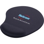Custom Printed Foot Shaped Soft Mouse Pads with Rubber Back