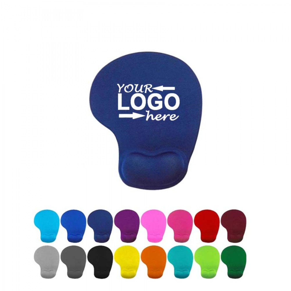 Full Color Wrist Rest Mouse Pad with Logo Full Color Wrist Rest Mouse Pad with Logo