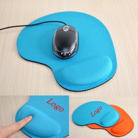 Comfortable Wrist Rest Mouse Pad with Logo
