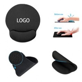 Memory Foam Mouse Wrist Pad with Logo  Memory Foam Mouse Wrist Pad with Logo
