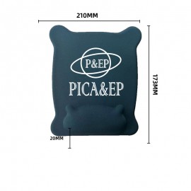 Bear Shape Wrist Rest Mouse Pad with Logo