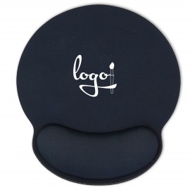 Rubber Memory Foam Wrist Rest Mouse Pad Logo Branded