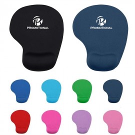 Logo Branded Ergonomic Mouse Pad with EVA Wrist Support for Stress Relief