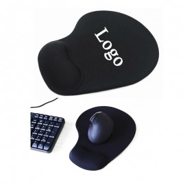 Mouse Pad w/Wrist Rest with Logo  Mouse Pad w/Wrist Rest with Logo