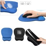 Mouse Pad With Wrist Support with Logo