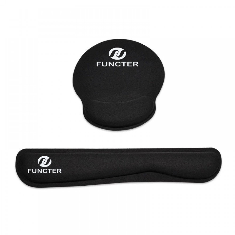 Memory Foam Typing Keyboard Hand Rest Pads Set with Logo Memory Foam Typing Keyboard Hand Rest Pads Set with Logo