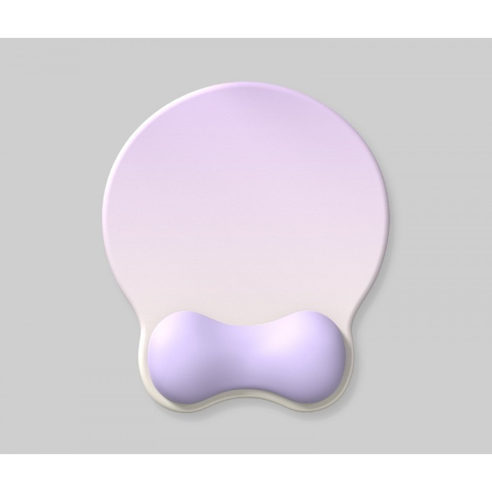 Promotional Non-Slip PU Base Mouse Pad W/Silicone Infill Wrist Rest Promotional Non-Slip PU Base Mouse Pad W/Silicone Infill Wrist Rest