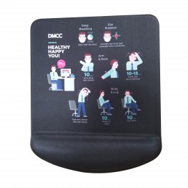 Customized Mouse Pad with Wrist Rest  Customized Mouse Pad with Wrist Rest