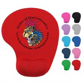 Promotional Full Color Mouse Pad w/ Gel Wrist Rest