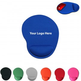 Custom Imprinted Branded Mouse Pad With Wrist Rest