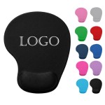Custom Imprinted Silicone Wrist Rest Mouse Pad For Office Use