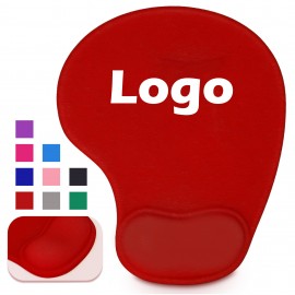 Custom Imprinted Silicone Mouse Pad With Wrist Rest