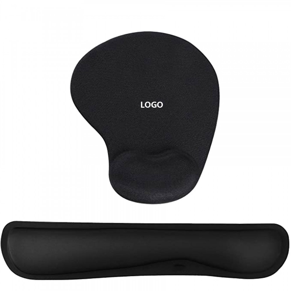 Personalized Keyboard and Mouse Pad with Gel Wrist Rest Support Personalized Keyboard and Mouse Pad with Gel Wrist Rest Support