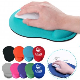 Mouse Pad with Wrist Rest with Logo  Mouse Pad with Wrist Rest with Logo