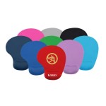 Silicone Wrist Rest Mouse Pad PU Bottom with Logo