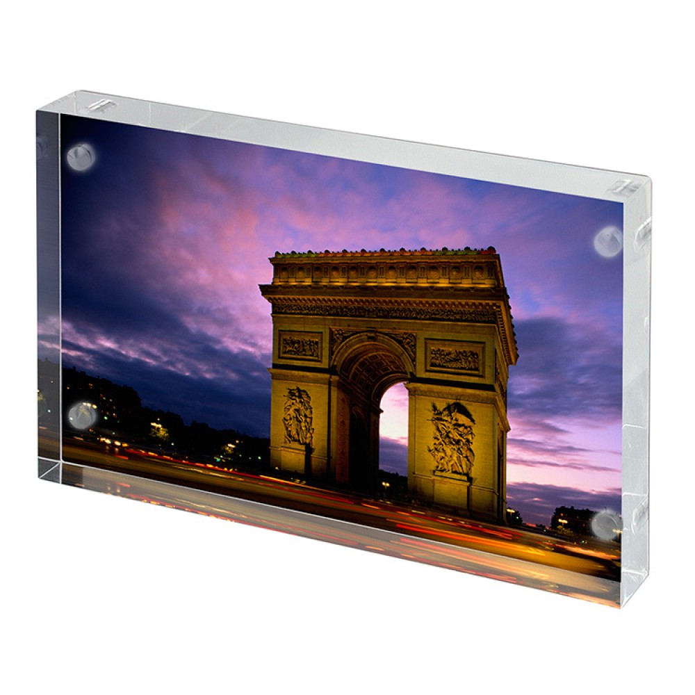 Custom Imprinted 4" X 6" Frameless Frame Custom Imprinted 4" X 6" Frameless Frame