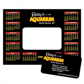 Logo Branded Picture Frame w/Rectangle Cut-Out Vinyl Magnet - 30mil  Logo Branded Picture Frame w/Rectangle Cut-Out Vinyl Magnet - 30mil