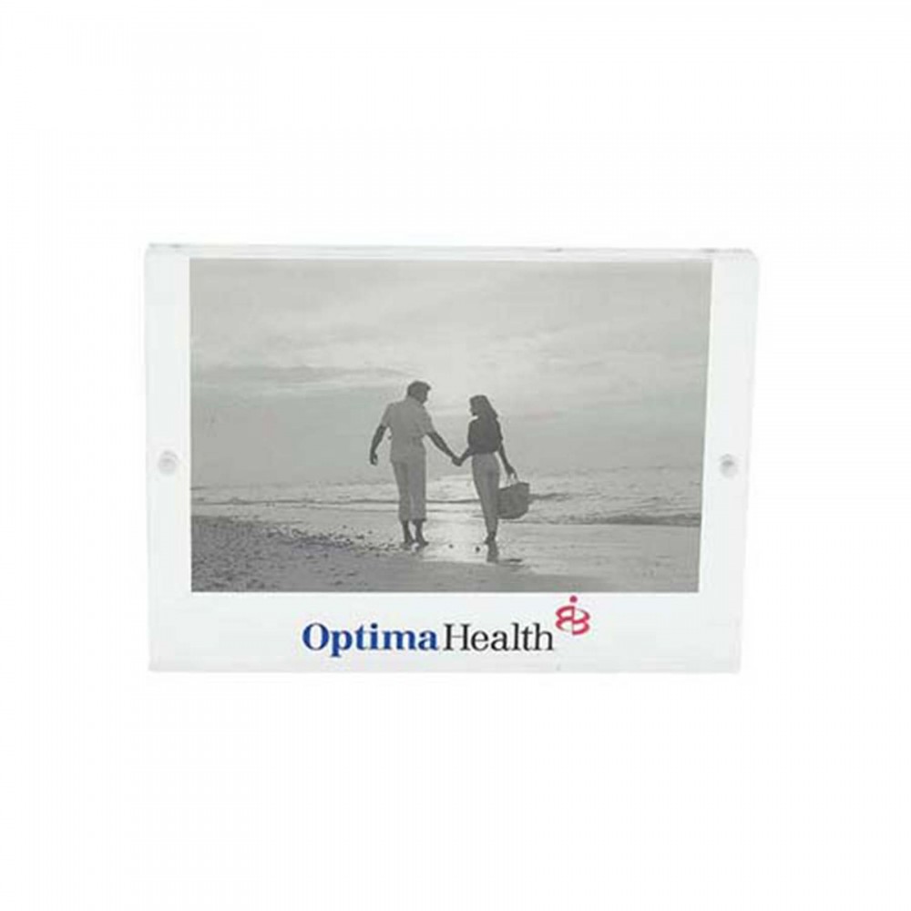 Magnetic Acrylic Picture Frame (5"x7") with Logo