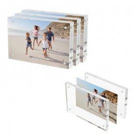 Magnetic Acrylic Photo Frame with Logo  Magnetic Acrylic Photo Frame with Logo