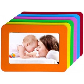 Customized Colorful Magnetic Photo Frames for Refrigerator