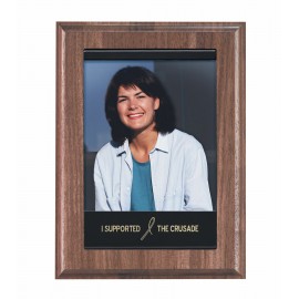 Magnetic Photo Plaque - 6" x 8" with Logo