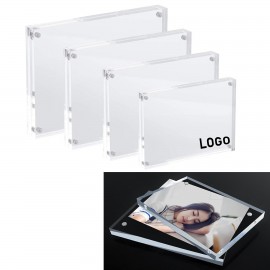Screen Printed Acrylic Magnetic Frame or Awards with Logo
