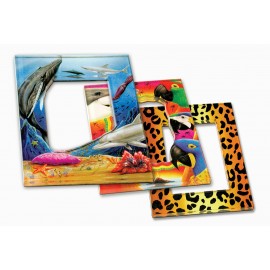 Custom Acrylic Magnetic 3"x4" Photo Picture Frame Logo Branded