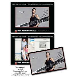 Magnet - Picture Frame (4.75x6.75) - 25 Mil. with Logo  Magnet - Picture Frame (4.75x6.75) - 25 Mil. with Logo