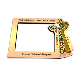 Custom Eco Wood Magnet Frames with Logo Custom Eco Wood Magnet Frames with Logo