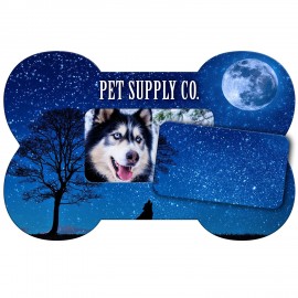 Promotional Magnetic Photo Frame Bone w/Cut Out  Promotional Magnetic Photo Frame Bone w/Cut Out