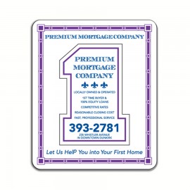 Logo Branded Magnetic Photo Frame w/Number One Cut Out