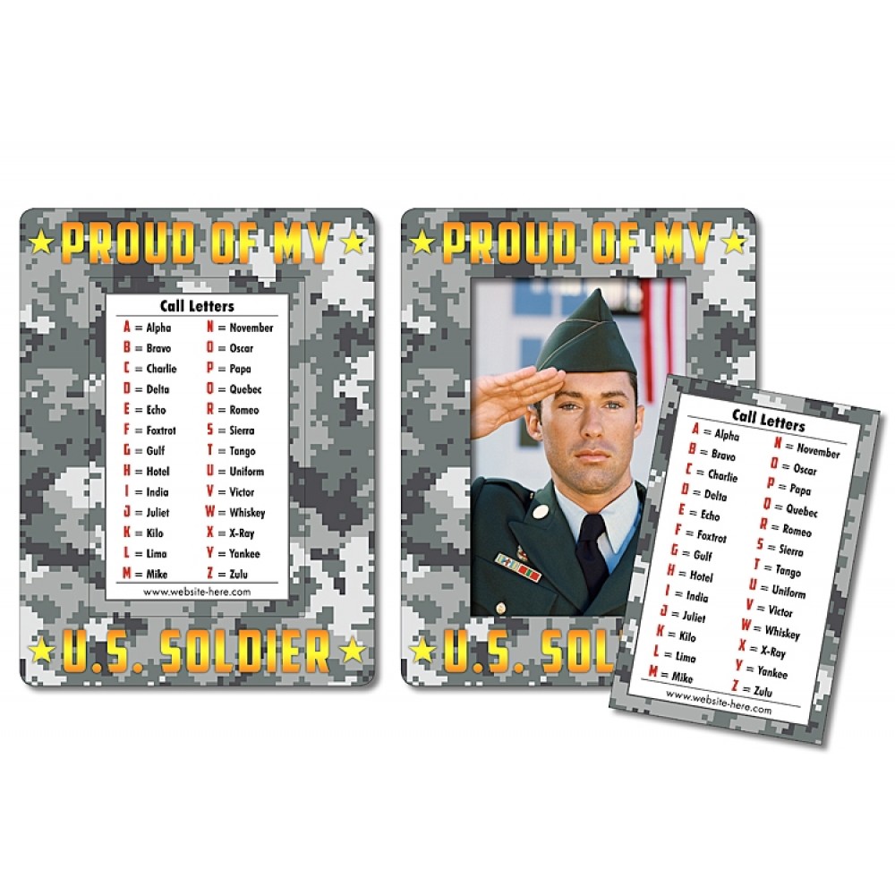 Magnet - Picture Frame Rectangle Punch (5.75x7.75) - 25 mil. with Logo Magnet - Picture Frame Rectangle Punch (5.75x7.75) - 25 mil. with Logo