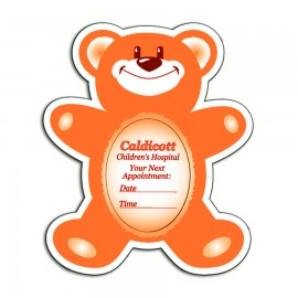 Magnetic Photo Teddy Bear Frame w/Oval Cut Out with Logo