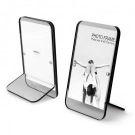 Promotional Elegant Acrylic Magnetic Frame with back stand  Promotional Elegant Acrylic Magnetic Frame with back stand
