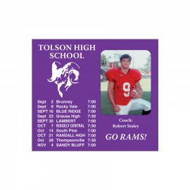 Magnetic Photo Frame w/Off Center Square Cut Out with Logo  Magnetic Photo Frame w/Off Center Square Cut Out with Logo