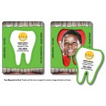 Magnet - Picture Frame Tooth Punch (3.5x4.5) - 20 Mil. with Logo