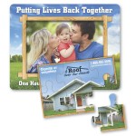 Logo Branded Puzzle Picture Frame Magnet