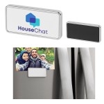 Two Piece Magnetic Photo Holder with Logo