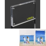 Clear A5 Szie Magnetic Acrylic Photo Frame with Logo
