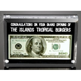 Acrylic Photo Frame, 5" x 7" with Logo  Acrylic Photo Frame, 5" x 7" with Logo