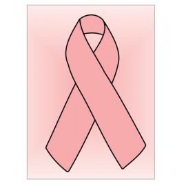 Awareness Ribbon Metal Photo Magnet (2 1/2"x3 1/2") with Logo  Awareness Ribbon Metal Photo Magnet (2 1/2"x3 1/2") with Logo
